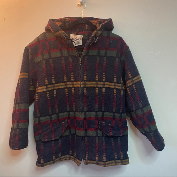 Woolrich Plaid Jacket - Red Green Blue size medium